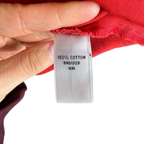 Josephine Chaus Cherry Red 100% Cotton Sport Long Sleeve Casual Utility Jacket - Picture 13 of 13